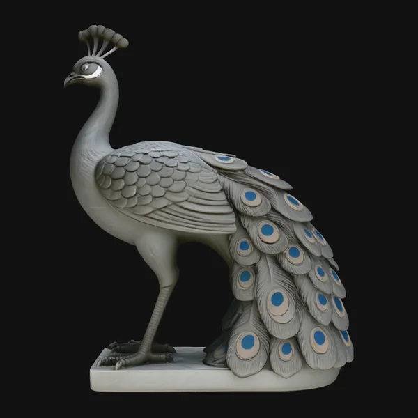 Peacock Statue Design 2