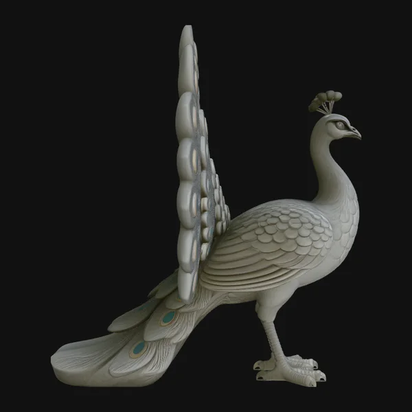 Peacock Statue Design 4