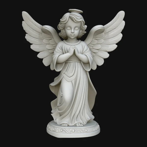 Praying Angel Child Statue