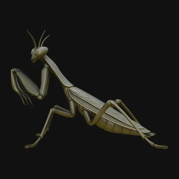 Praying Mantis Statue Design 1