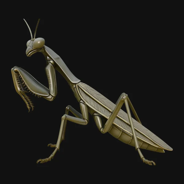 Praying Mantis Statue Design 3