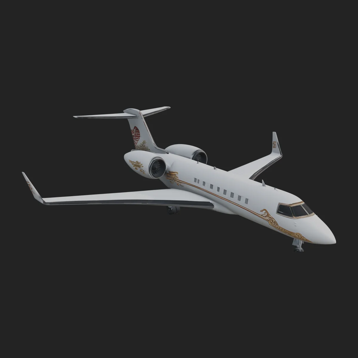 Private Jet Model Design 13