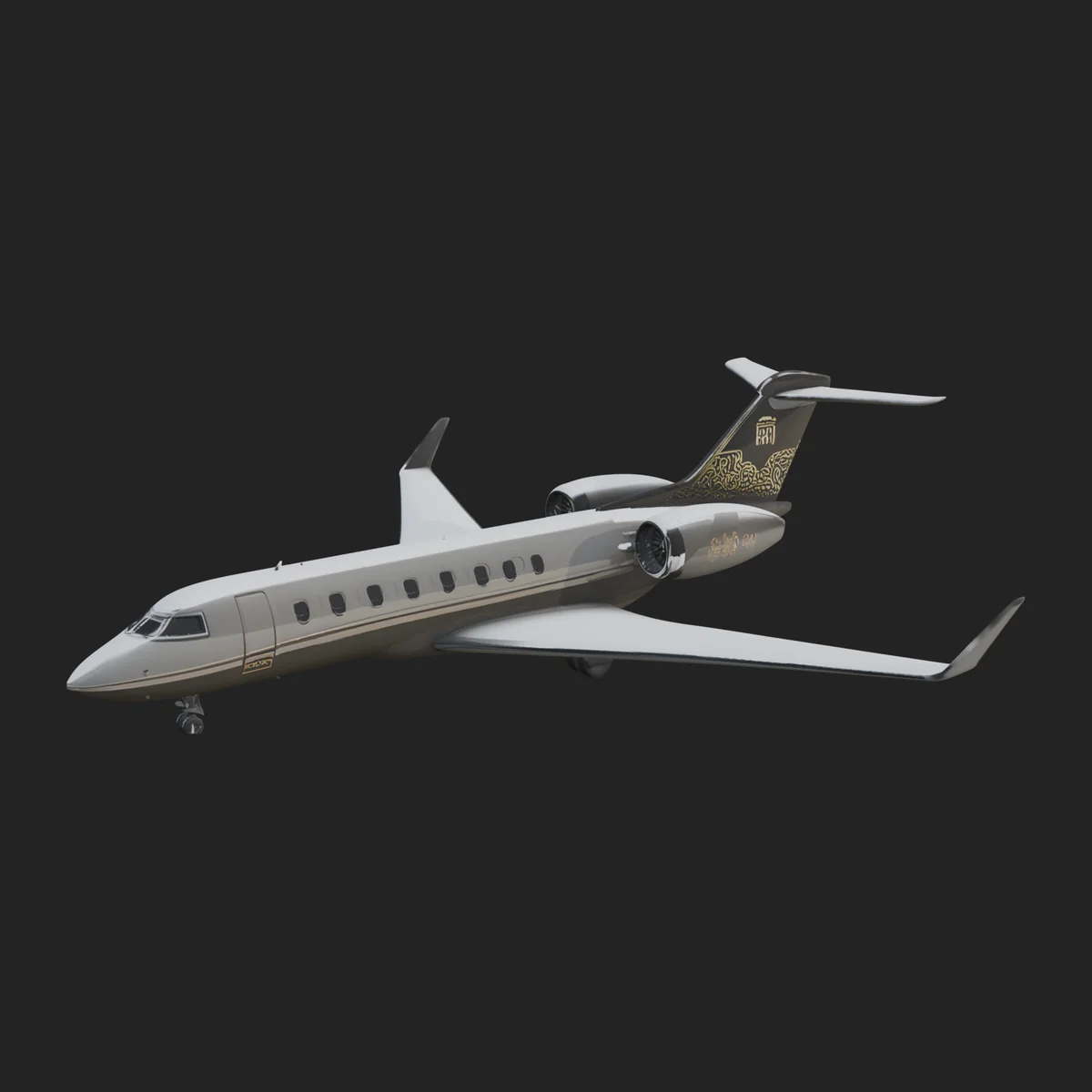 Private Jet Model Design 2