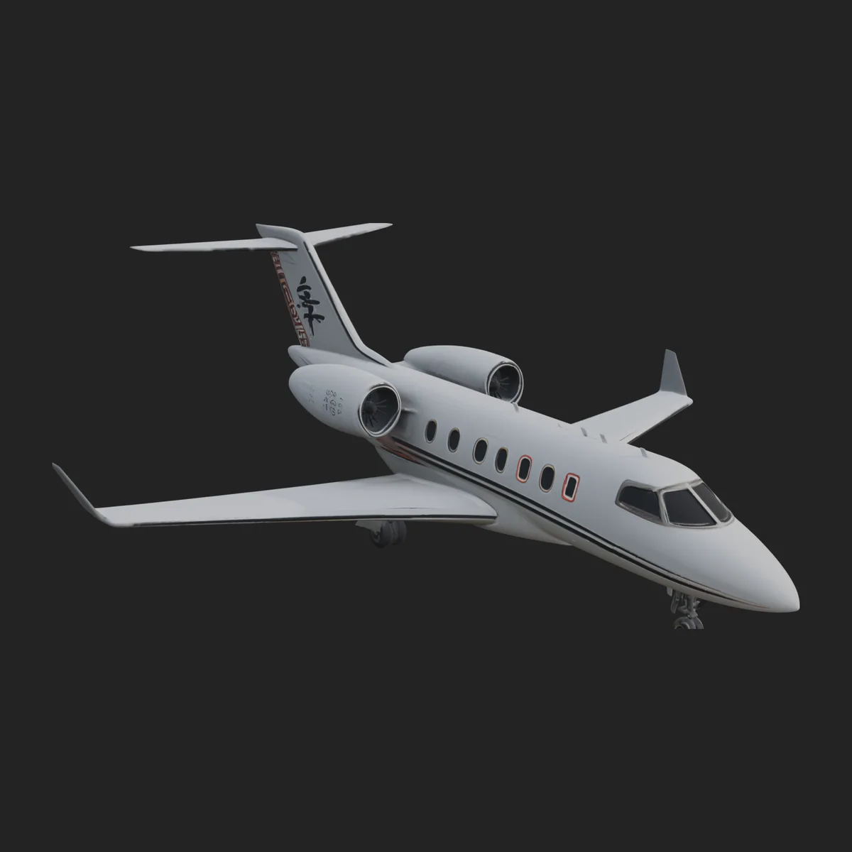 Private Jet Model Design 6