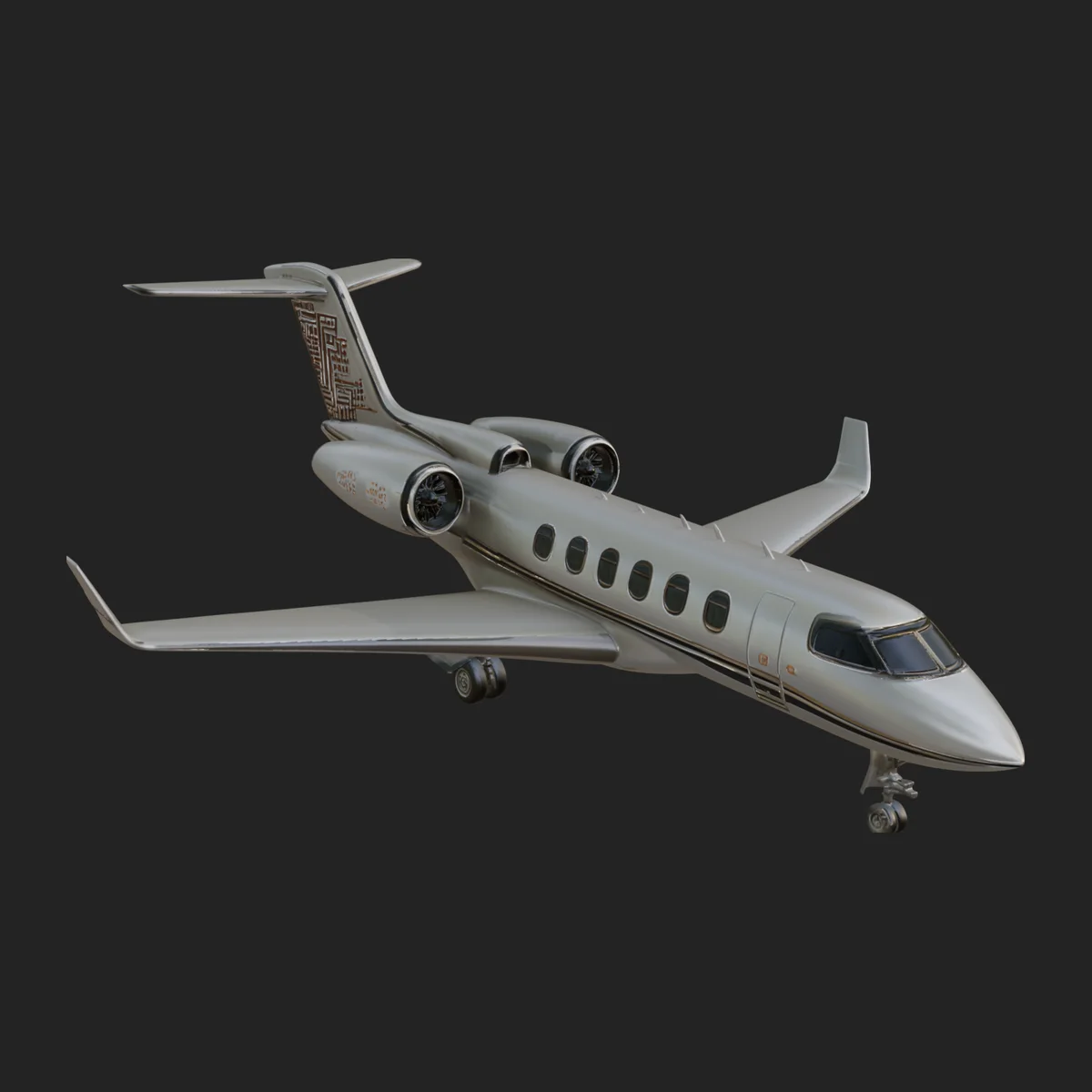 Private Jet Model Design 7