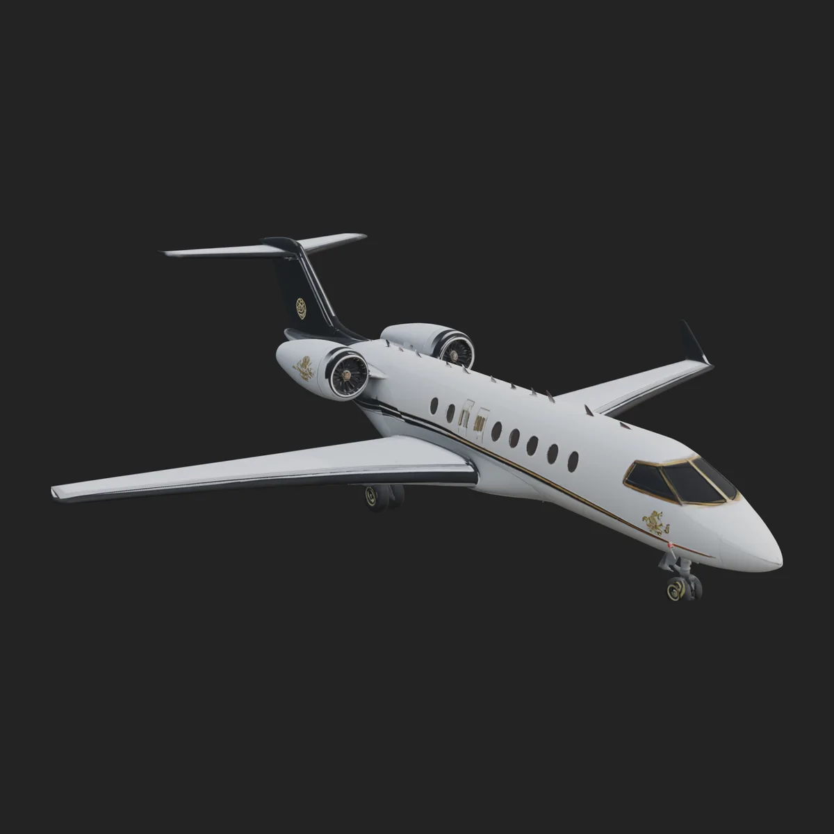 Private Jet Model Design 8
