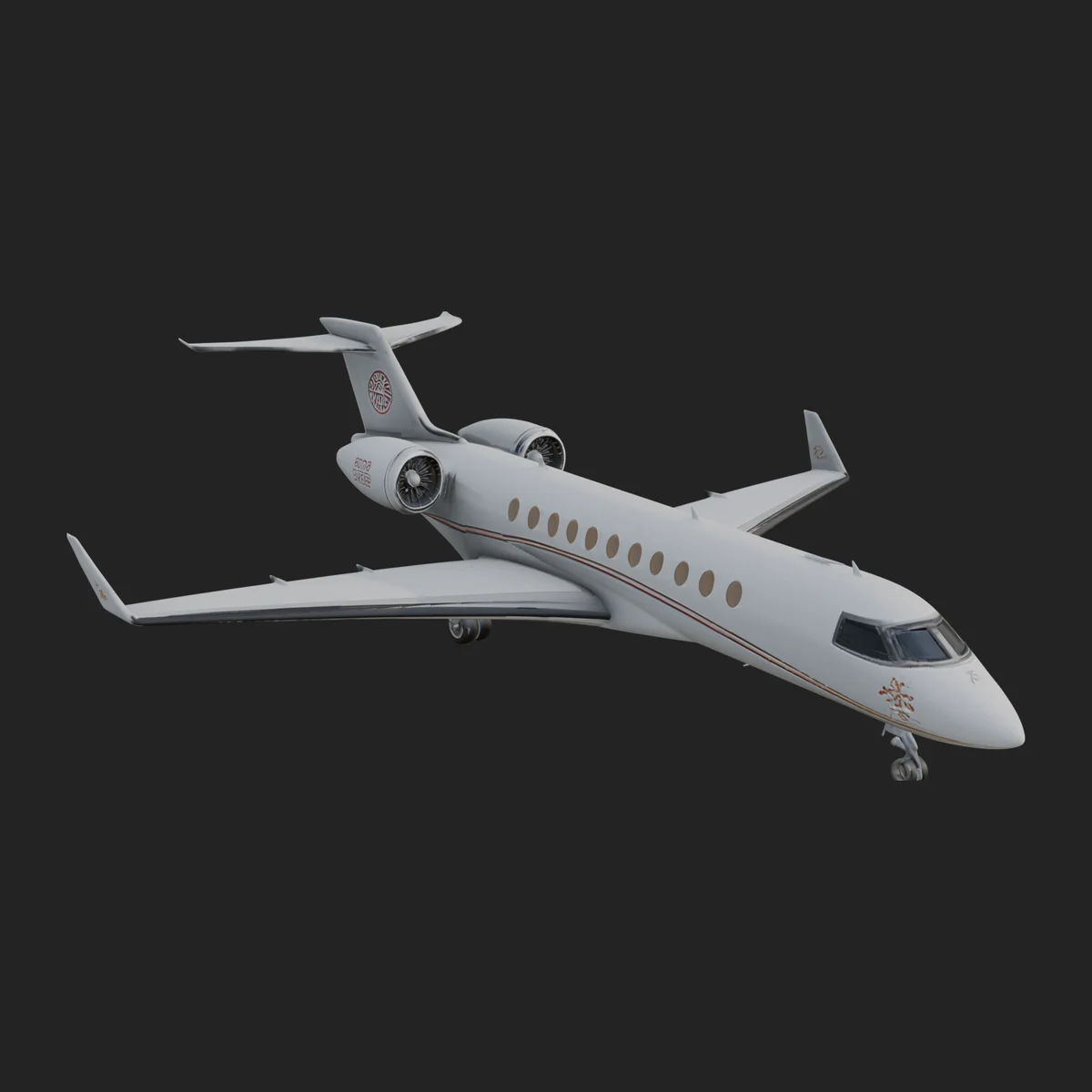 Private Jet Model Design 9