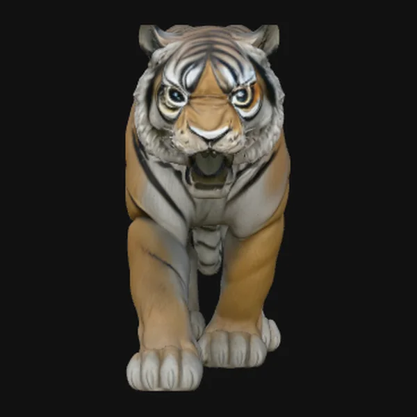 Prowling Tiger Statue Design 3
