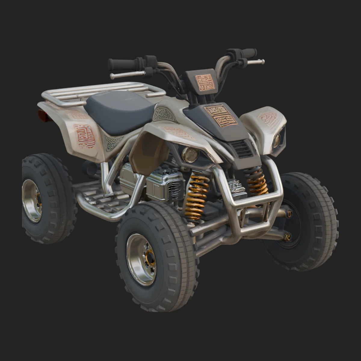 Quad Bike ATV Model Design 11