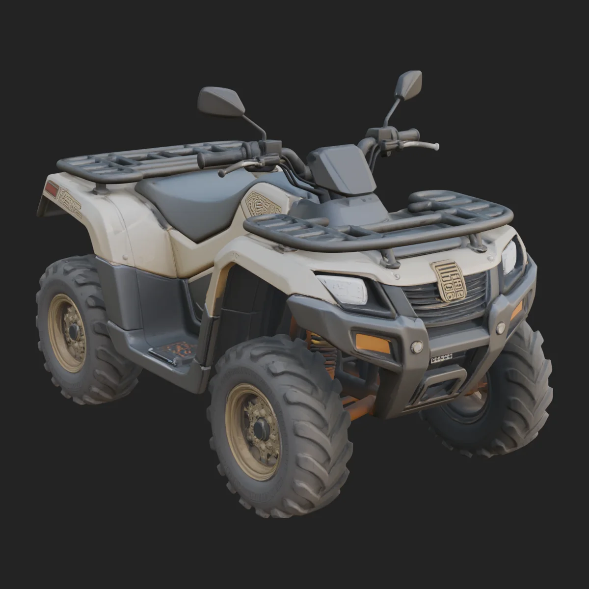 Quad Bike ATV Model Design 12