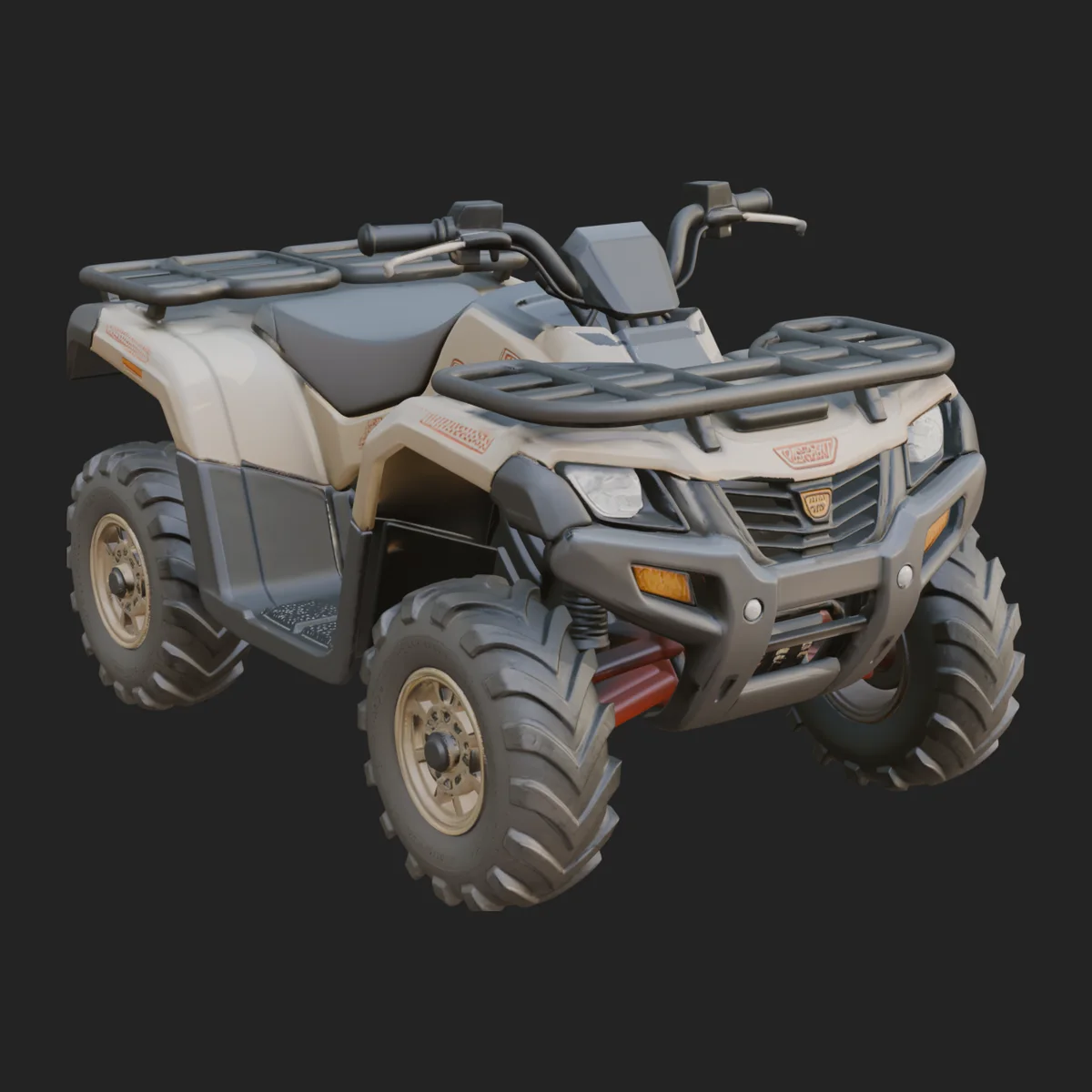 Quad Bike ATV Model Design 13