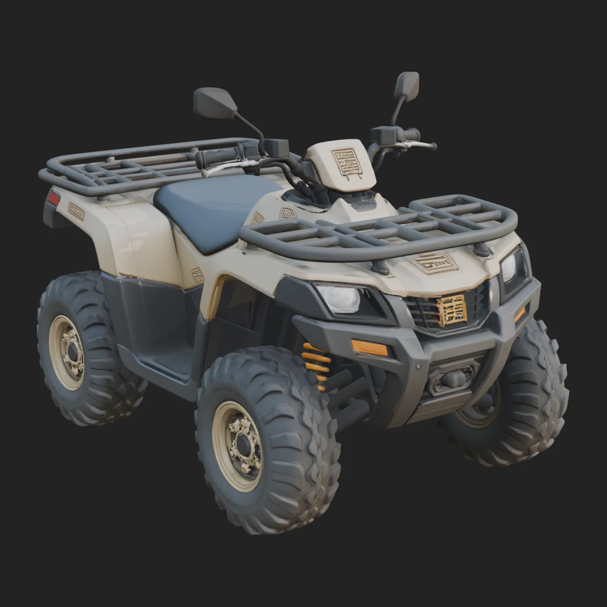 Quad Bike ATV Model Design 7