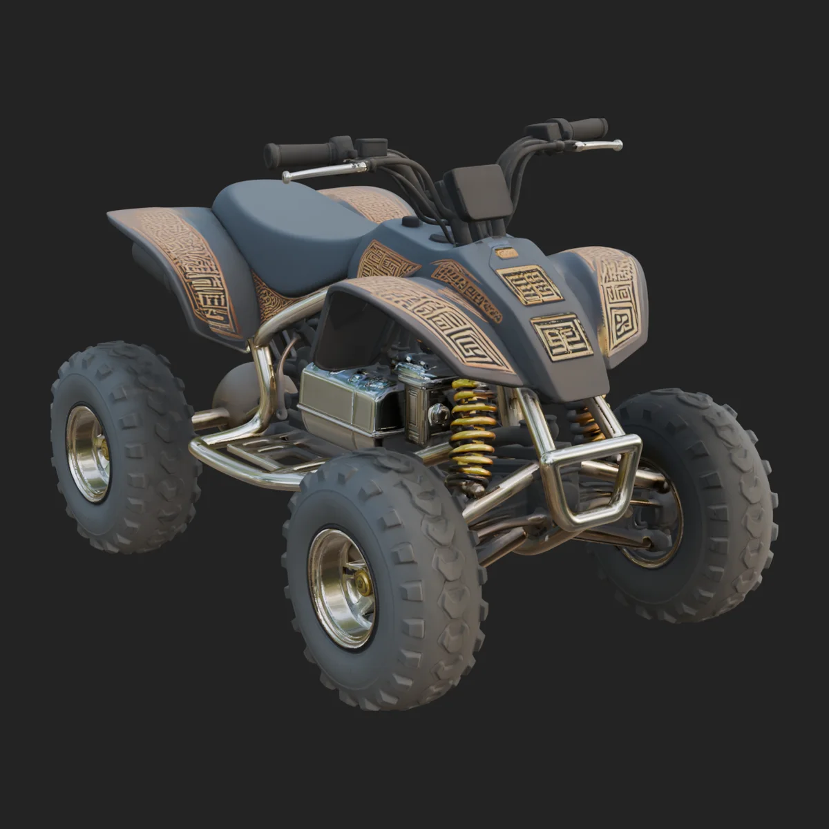 Quad Bike ATV Model Design 9