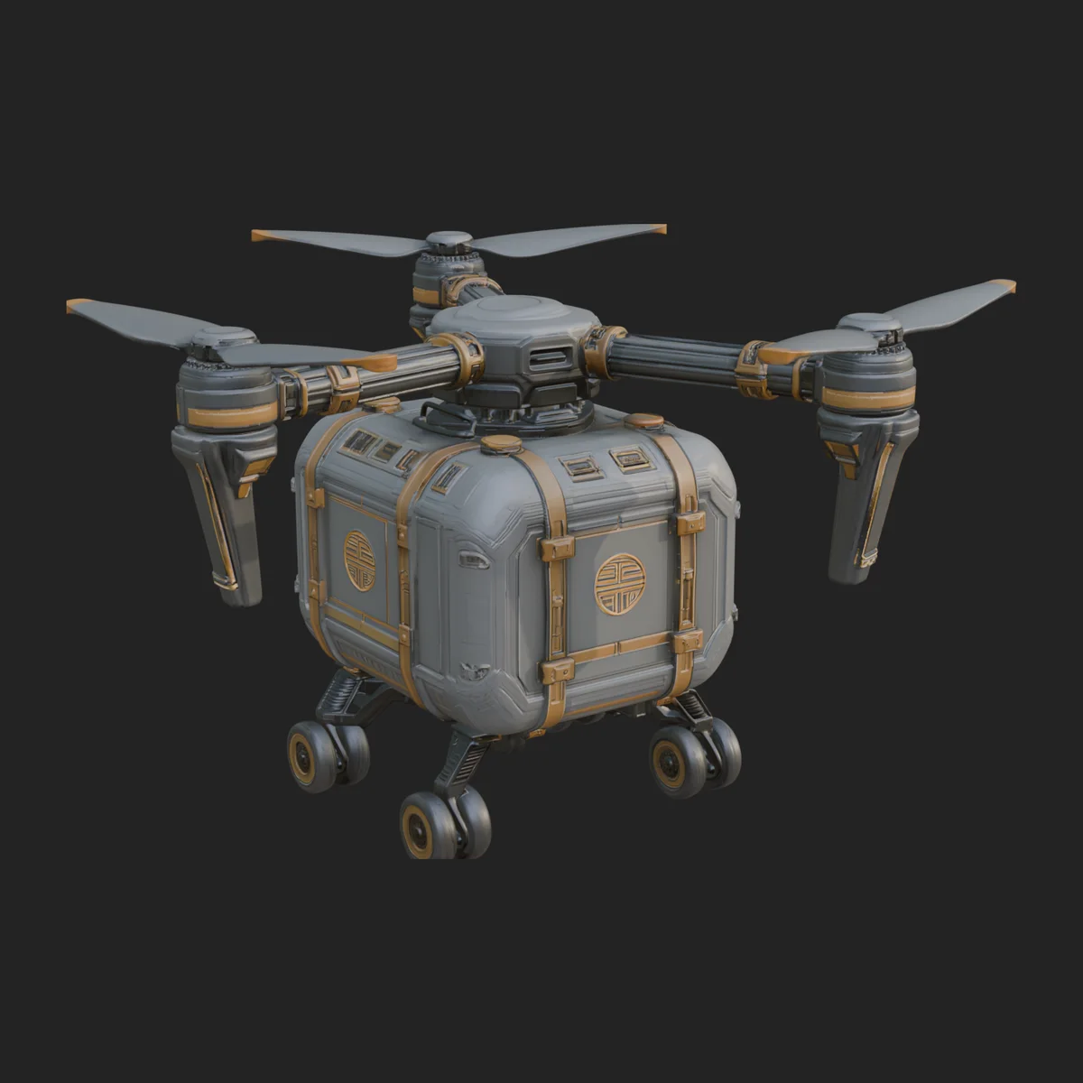 Quadcopter Drone Model Design 10