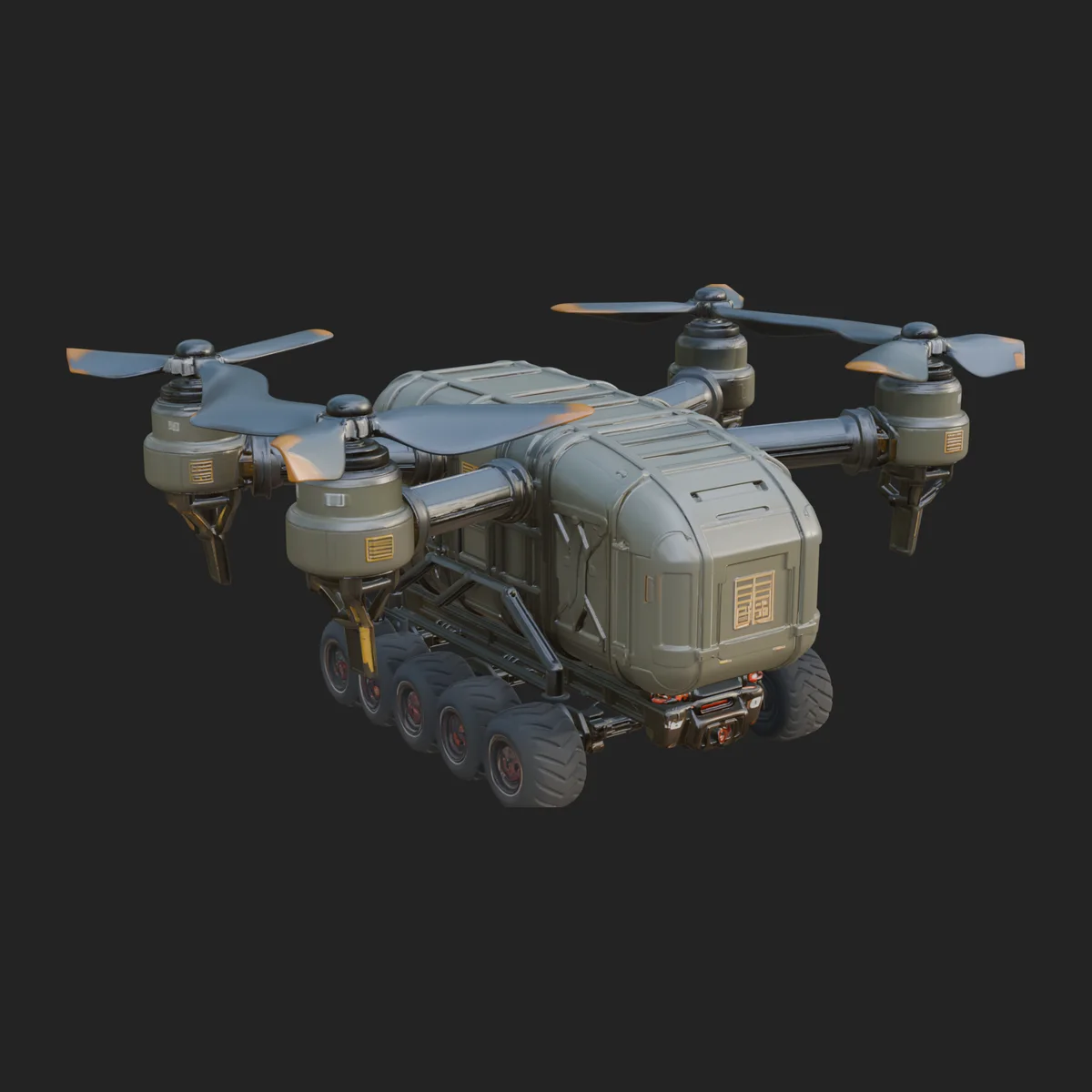 Quadcopter Drone Model Design 12
