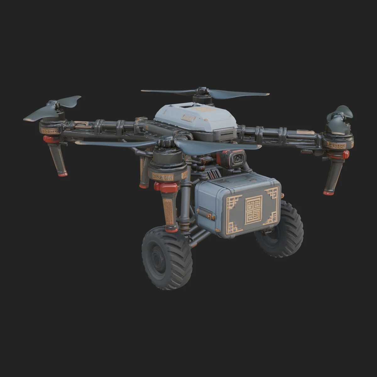 Quadcopter Drone Model Design 13