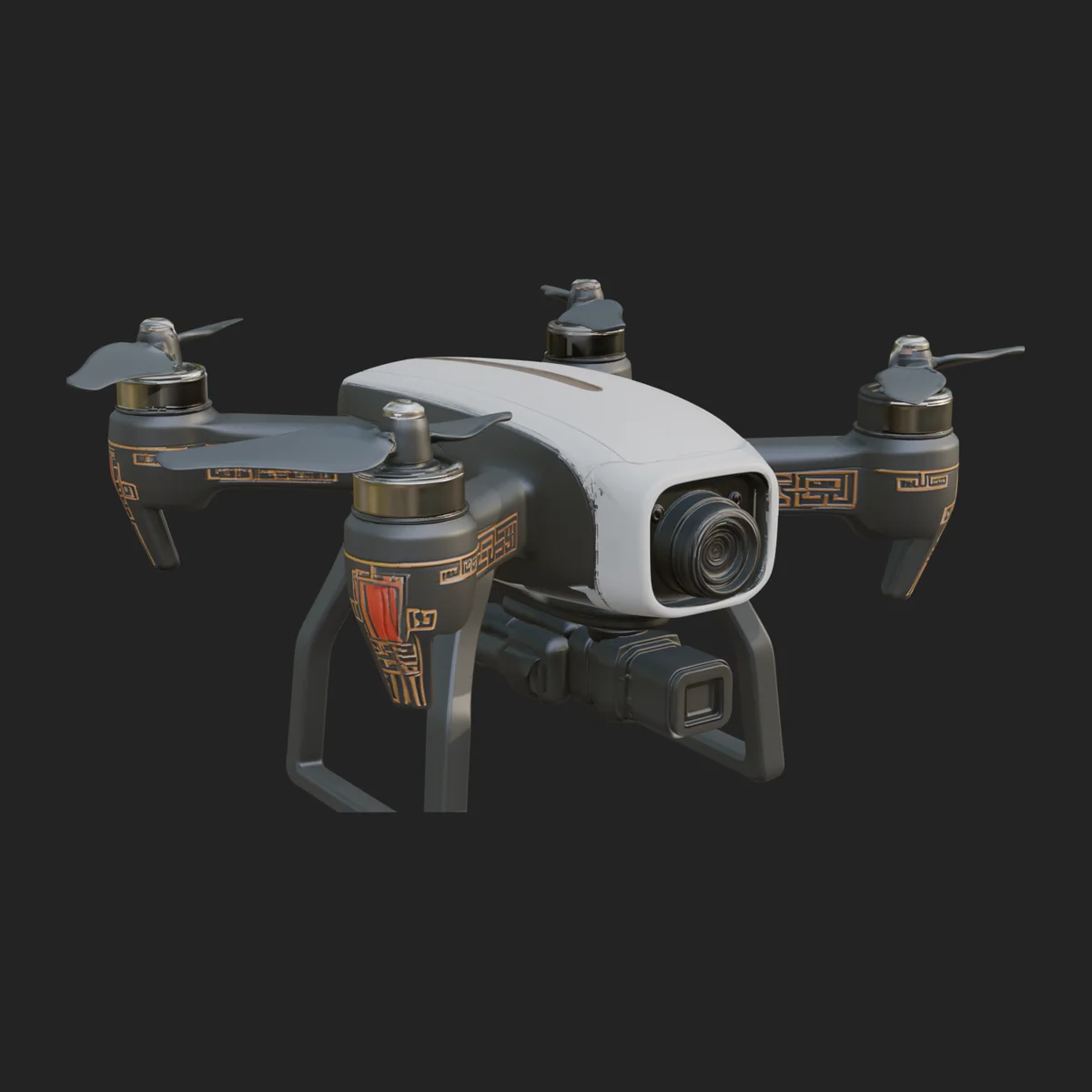 Quadcopter Drone Model Design 14