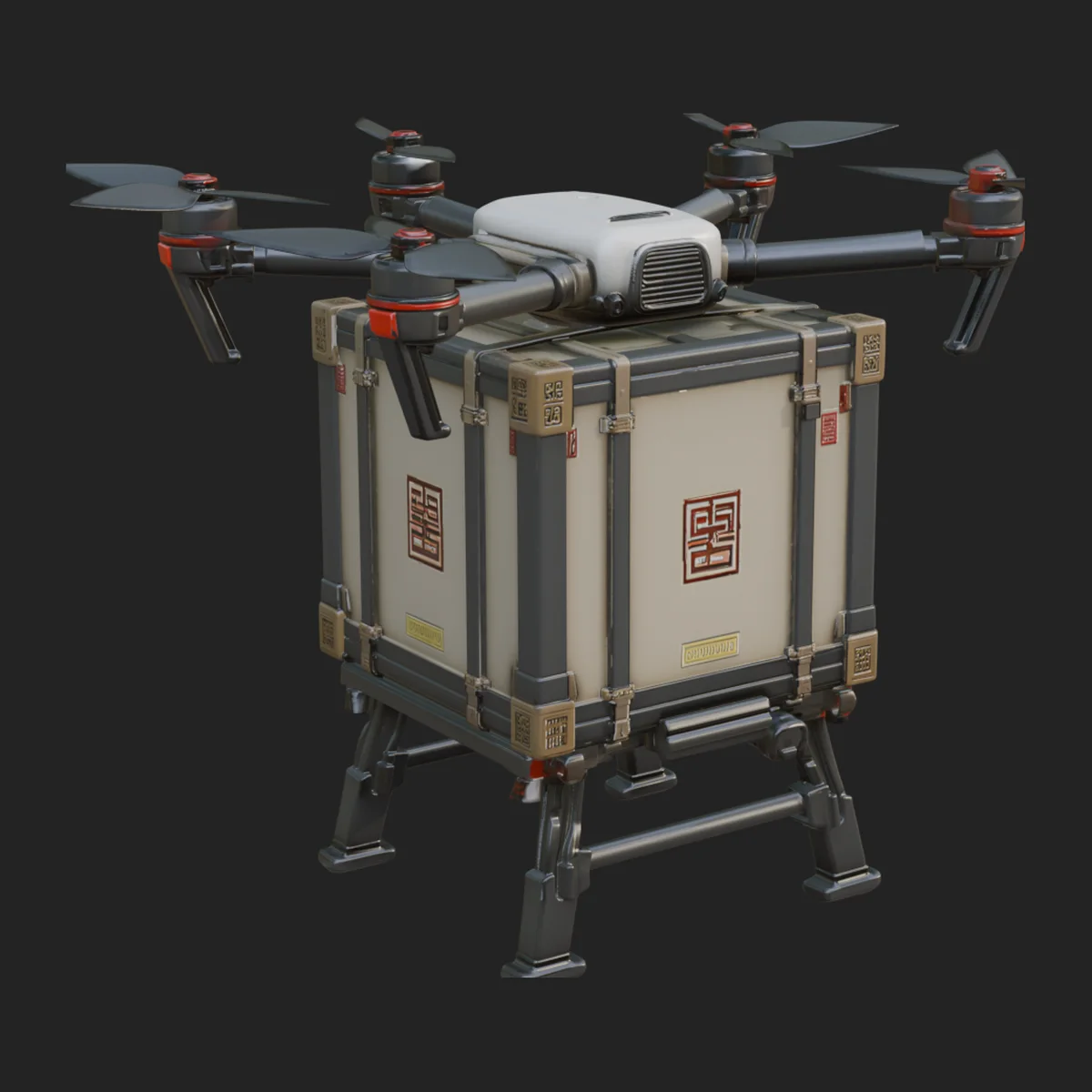 Quadcopter Drone Model Design 21