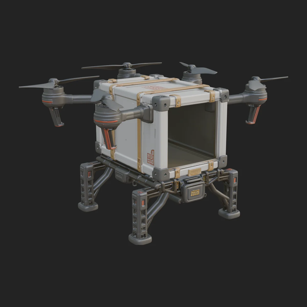Quadcopter Drone Model Design 25