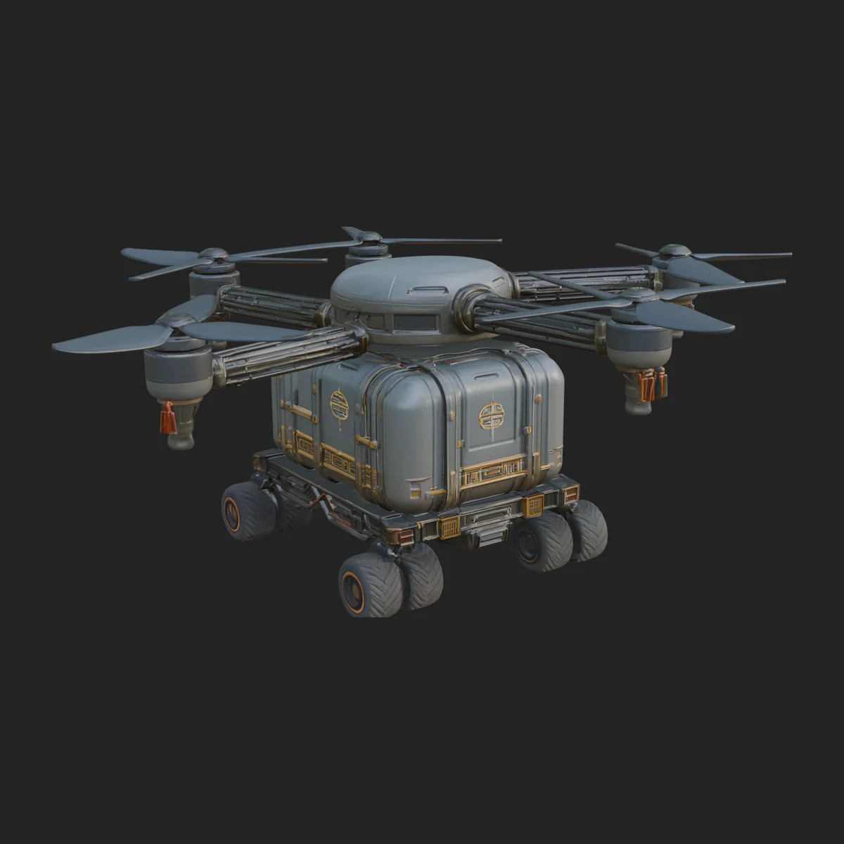 Quadcopter Drone Model Design 7