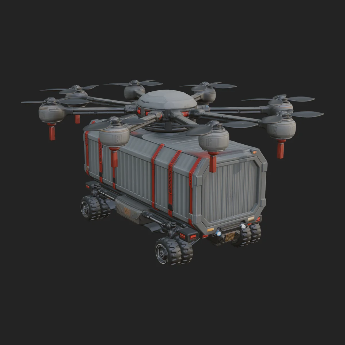 Quadcopter Drone Model Design 9