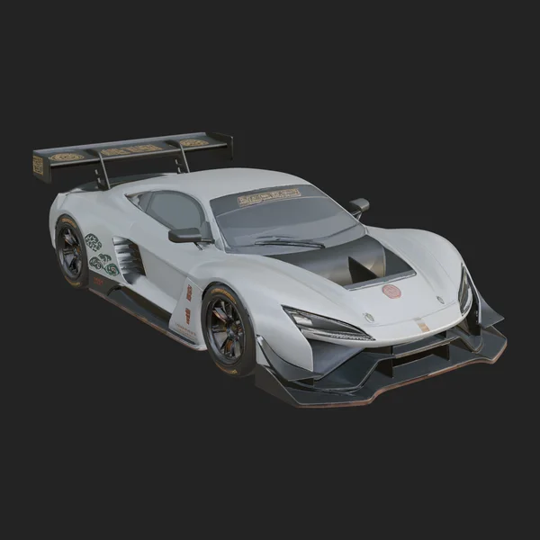 Racing Sports Car Model Design 1