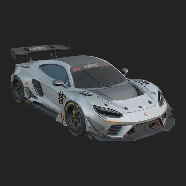 Racing Sports Car Model Design 10