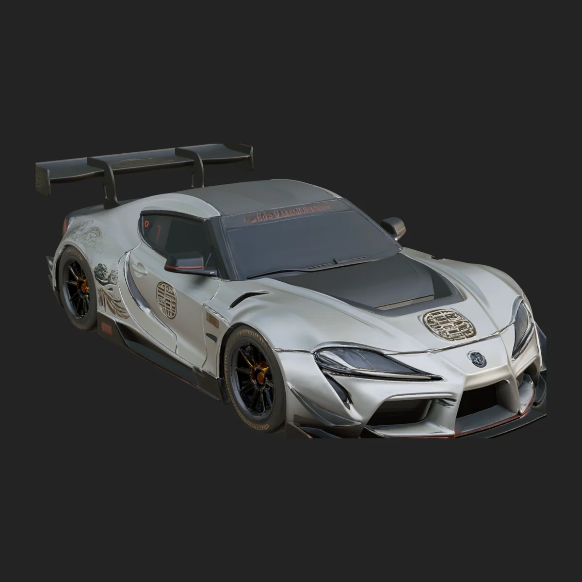 Racing Sports Car Model Design 11