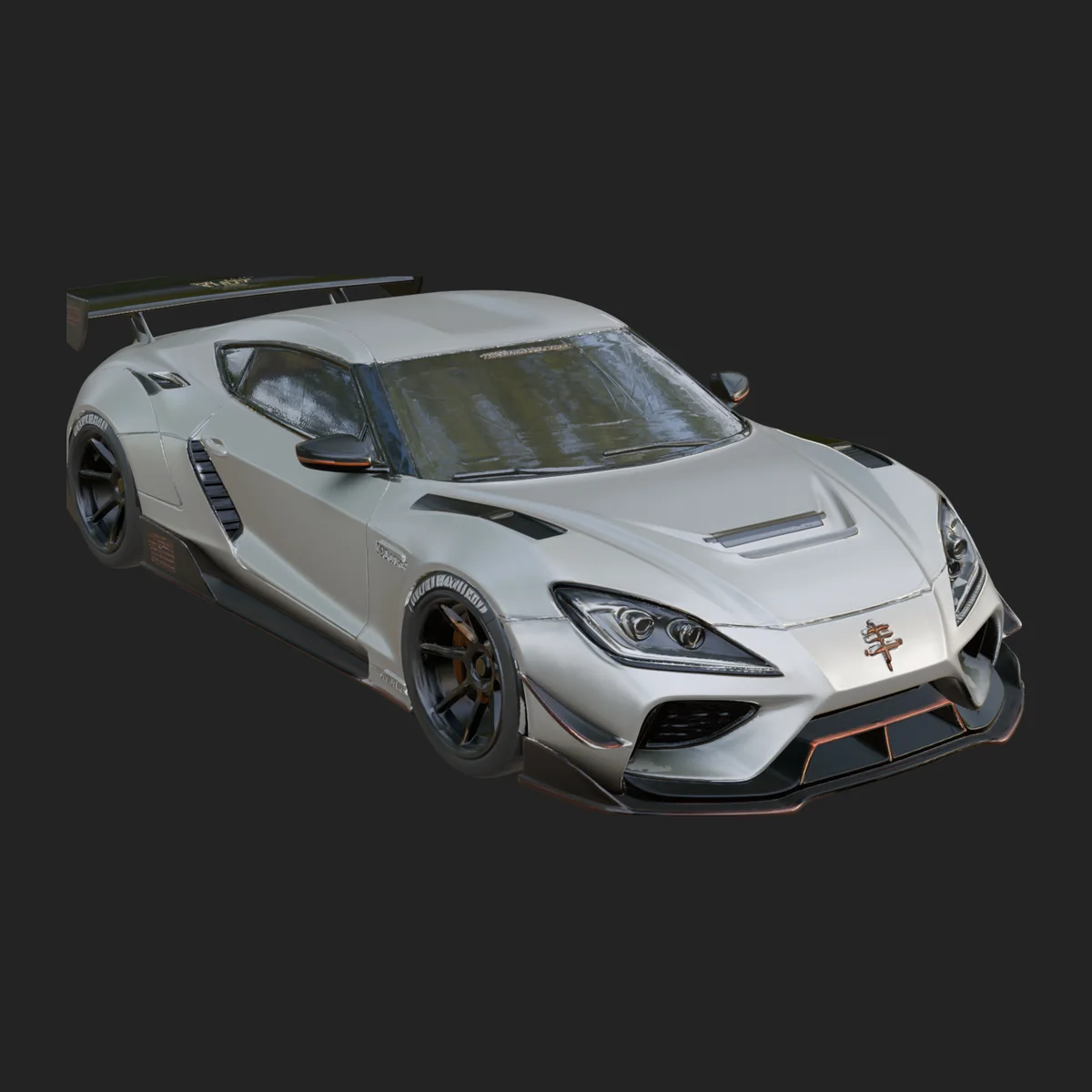 Racing Sports Car Model Design 3
