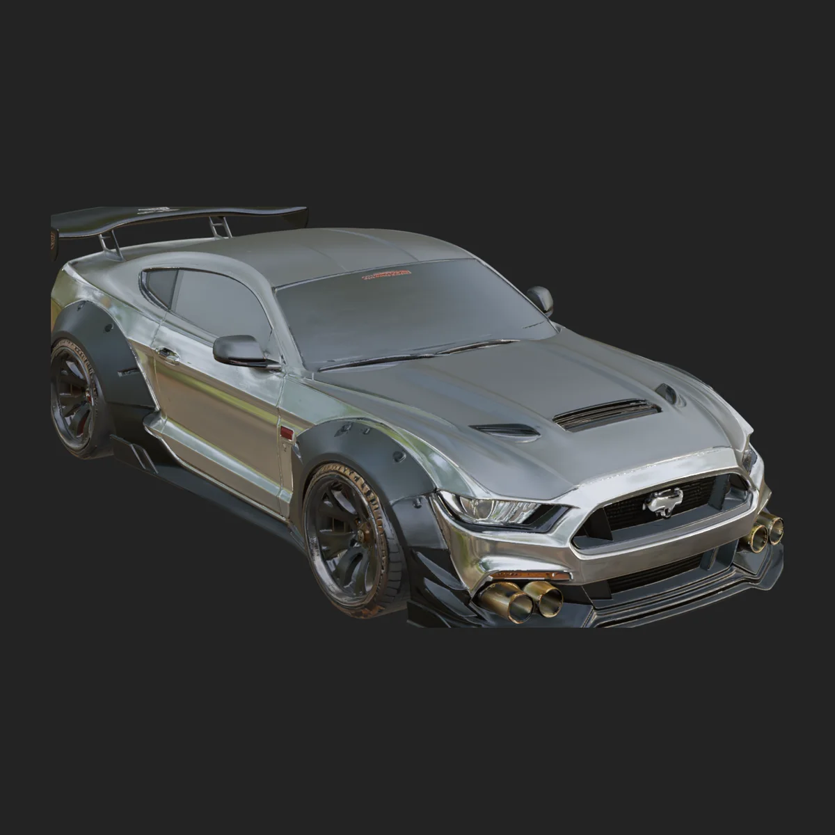 Racing Sports Car Model Design 4