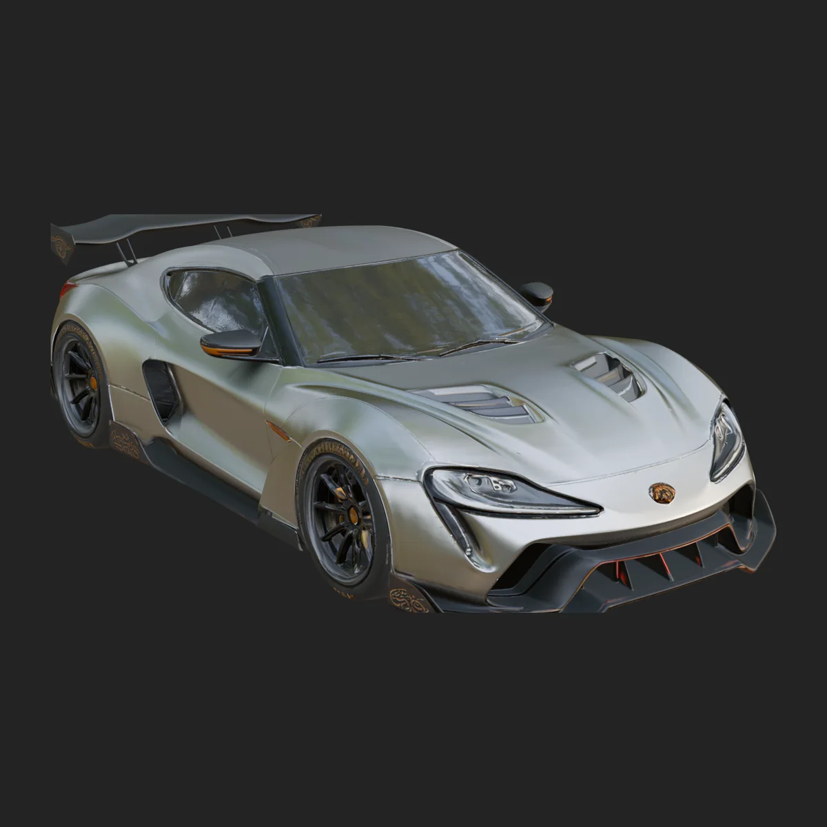 Racing Sports Car Model Design 5