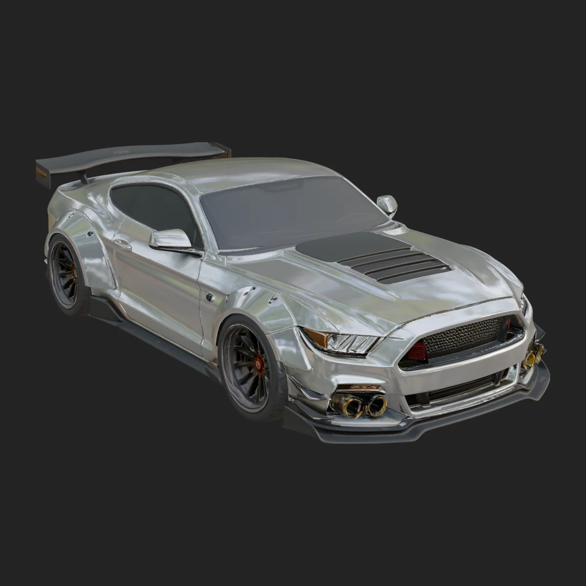 Racing Sports Car Model Design 6