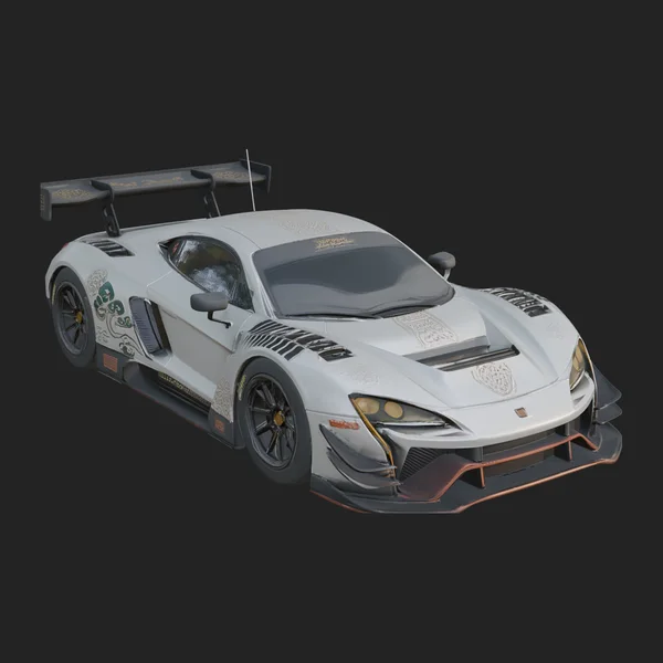 Racing Sports Car Model Design 8