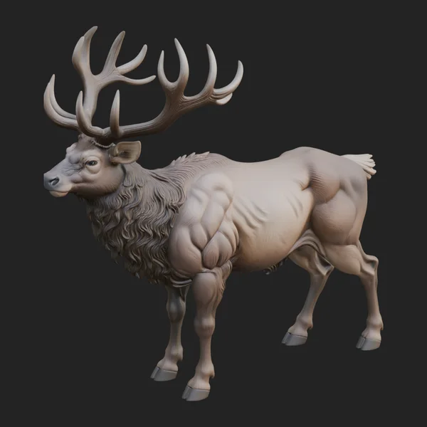 Reindeer Statue Design 1