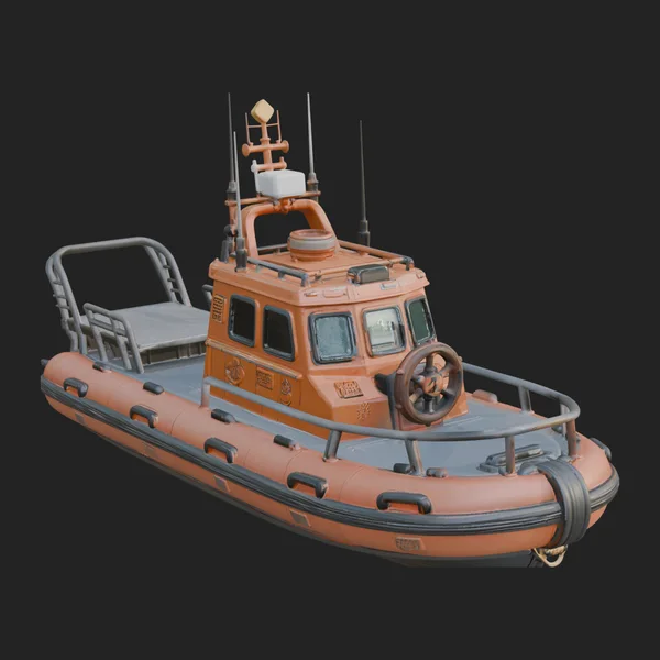 Rescue Boat Model Design 1
