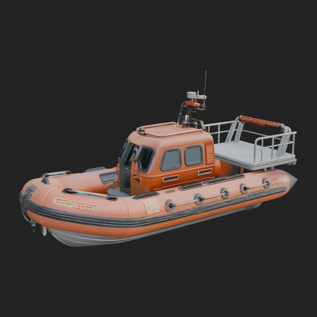 Rescue Boat Model Design 2