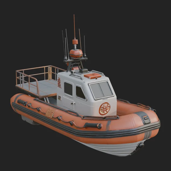 Rescue Boat Model Design 3