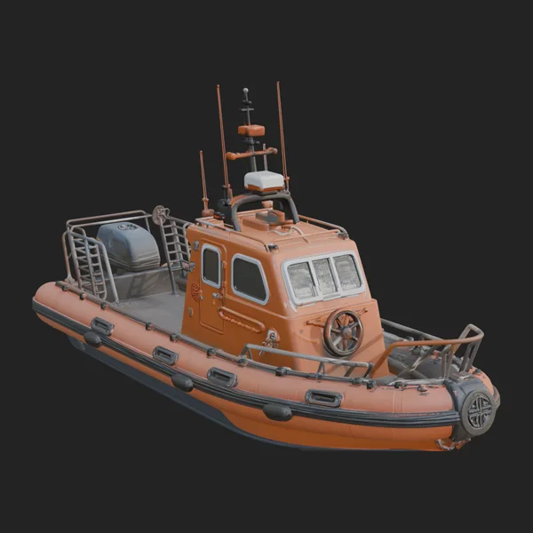 Rescue Boat Model Design 5