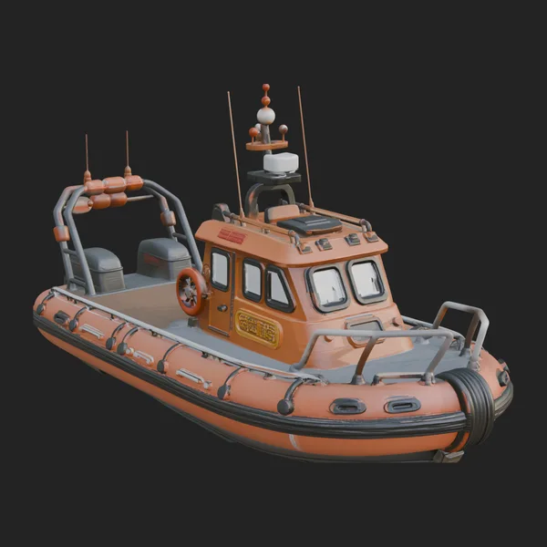 Rescue Boat Model Design 6