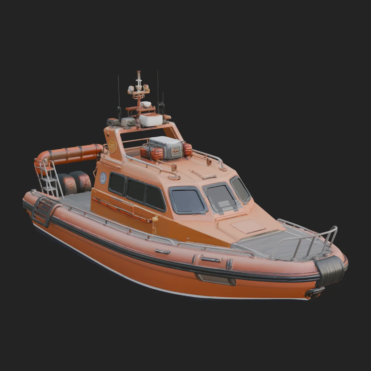 Rescue Boat Model Design 7