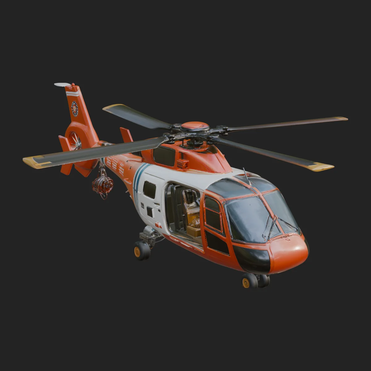 Rescue Helicopter Model Design 15