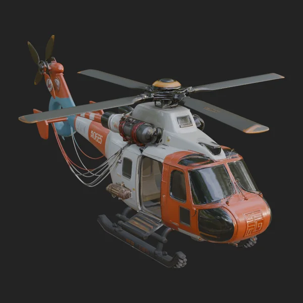 Rescue Helicopter Model Design 2