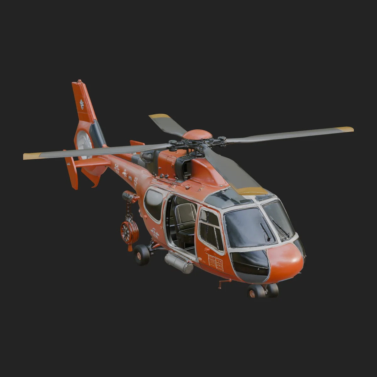 Rescue Helicopter Model Design 6