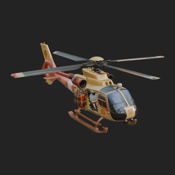Rescue Helicopter Model Design 9