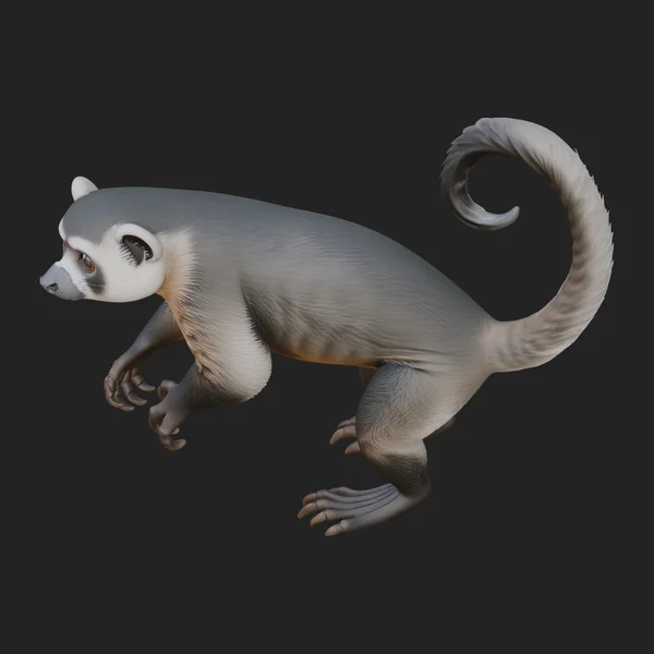 Ring Tailed Lemur Statue Design 1