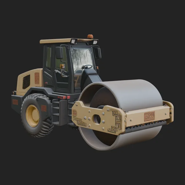 Road Roller Model Design 1
