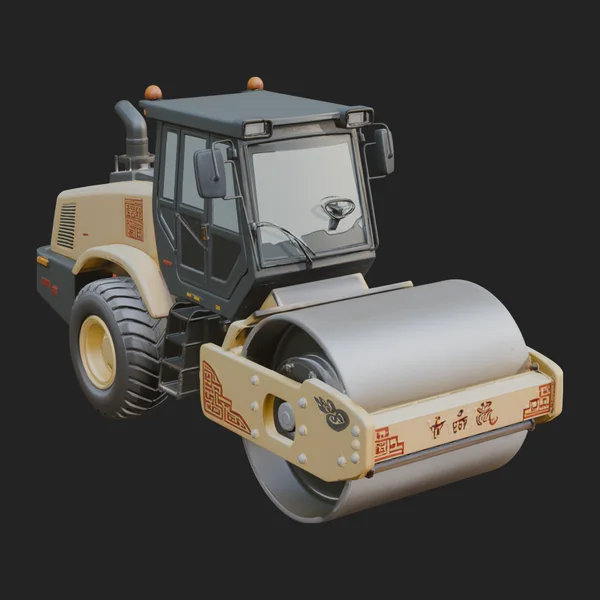 Road Roller Model Design 10