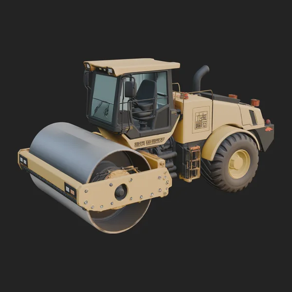 Road Roller Model Design 6