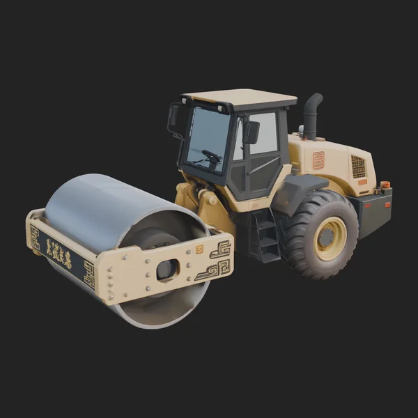 Road Roller Model Design 8