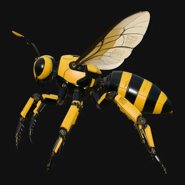 Robotic Honey Bee Statue Design 1